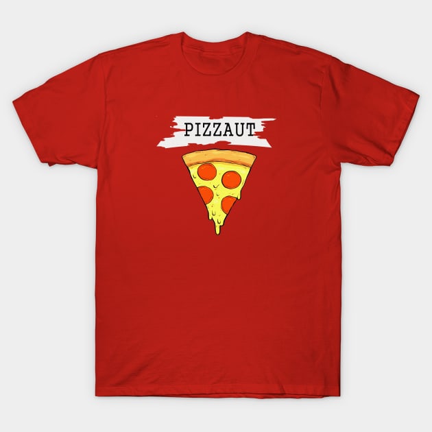 pizzaut slice food lovers T-Shirt by yrb barach